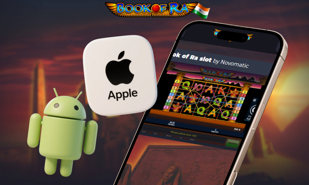 Book of Ra also works in the app