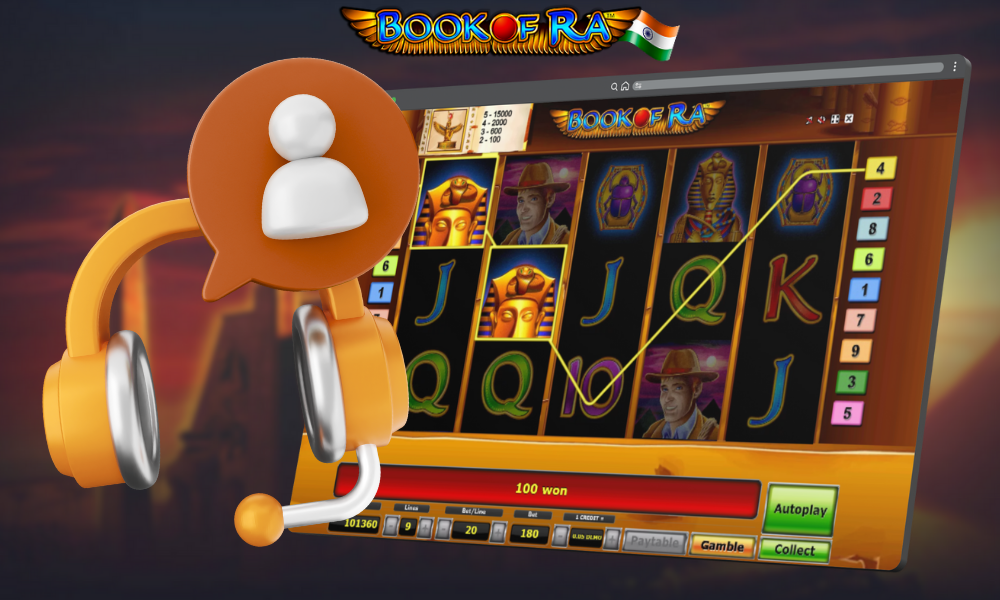 Book of Ra fully supports responsible gaming